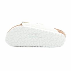 Sand Lias Birkenstock Arizona Magic Snake White