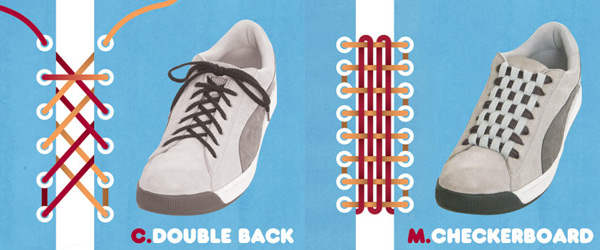 New tricks to tie your shoelaces