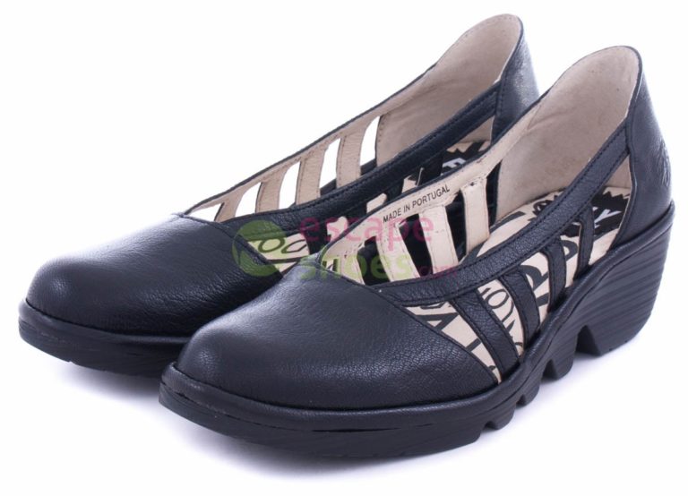 Sandalias FLY LONDON Plum Payg Black P500469004