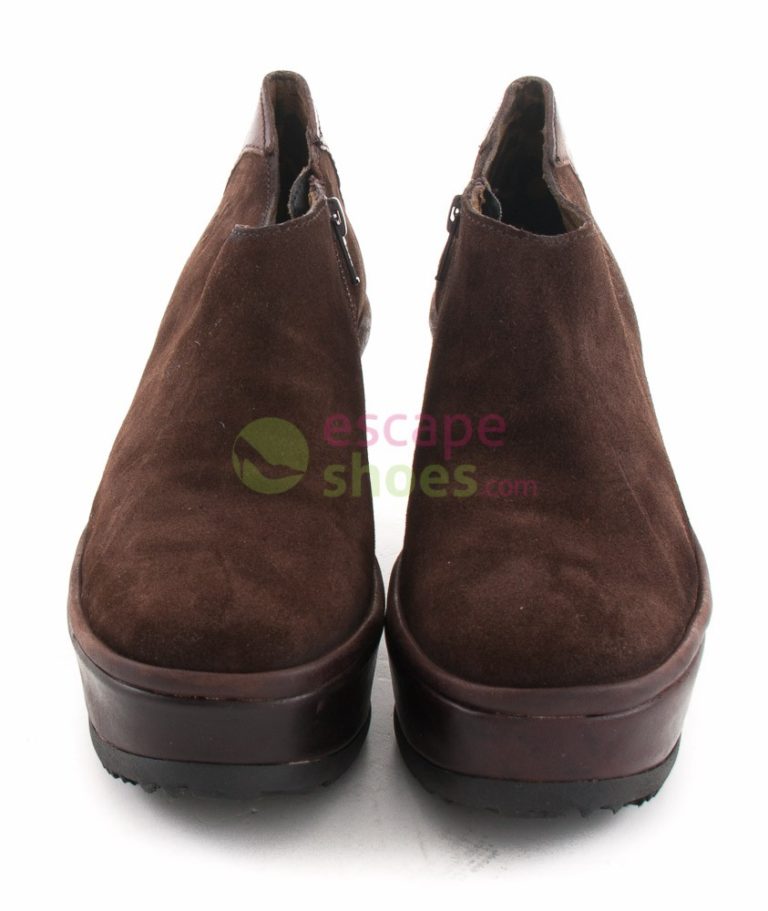 Sapatos FLY LONDON Punch Pelt Suede Brown P500497003