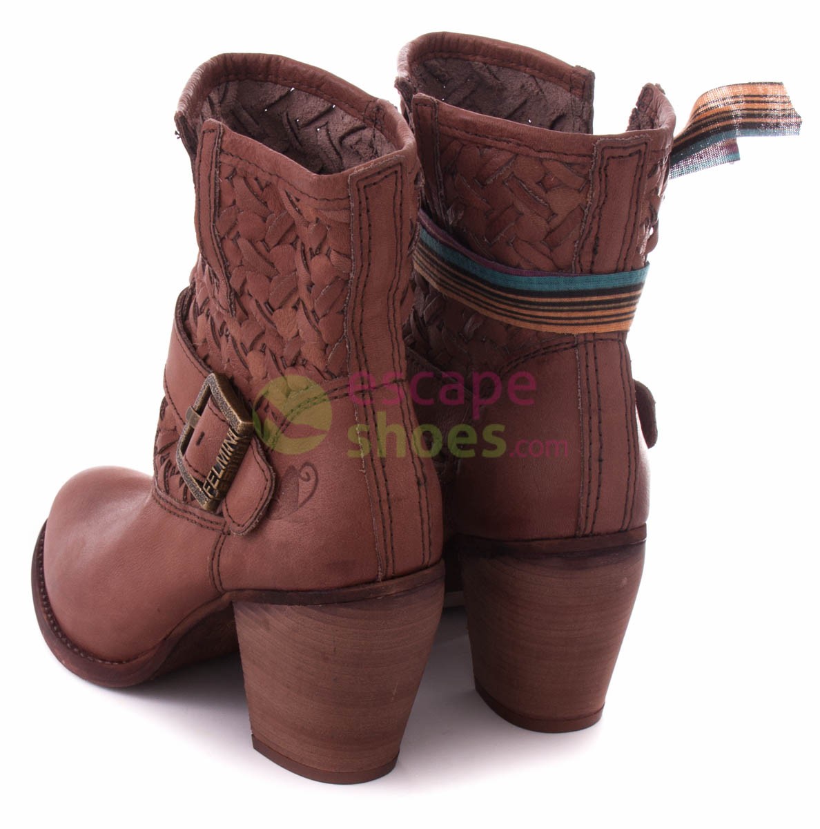 Ankle Boots FELMINI 8279 Pandora Cross Brown