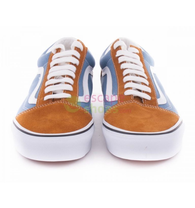 Sapatilhas VANS VVOKAY7 Old Skool Golden Coast Brown Blue