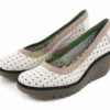 Sapatos FLY LONDON Yellow Yedi White P500274016