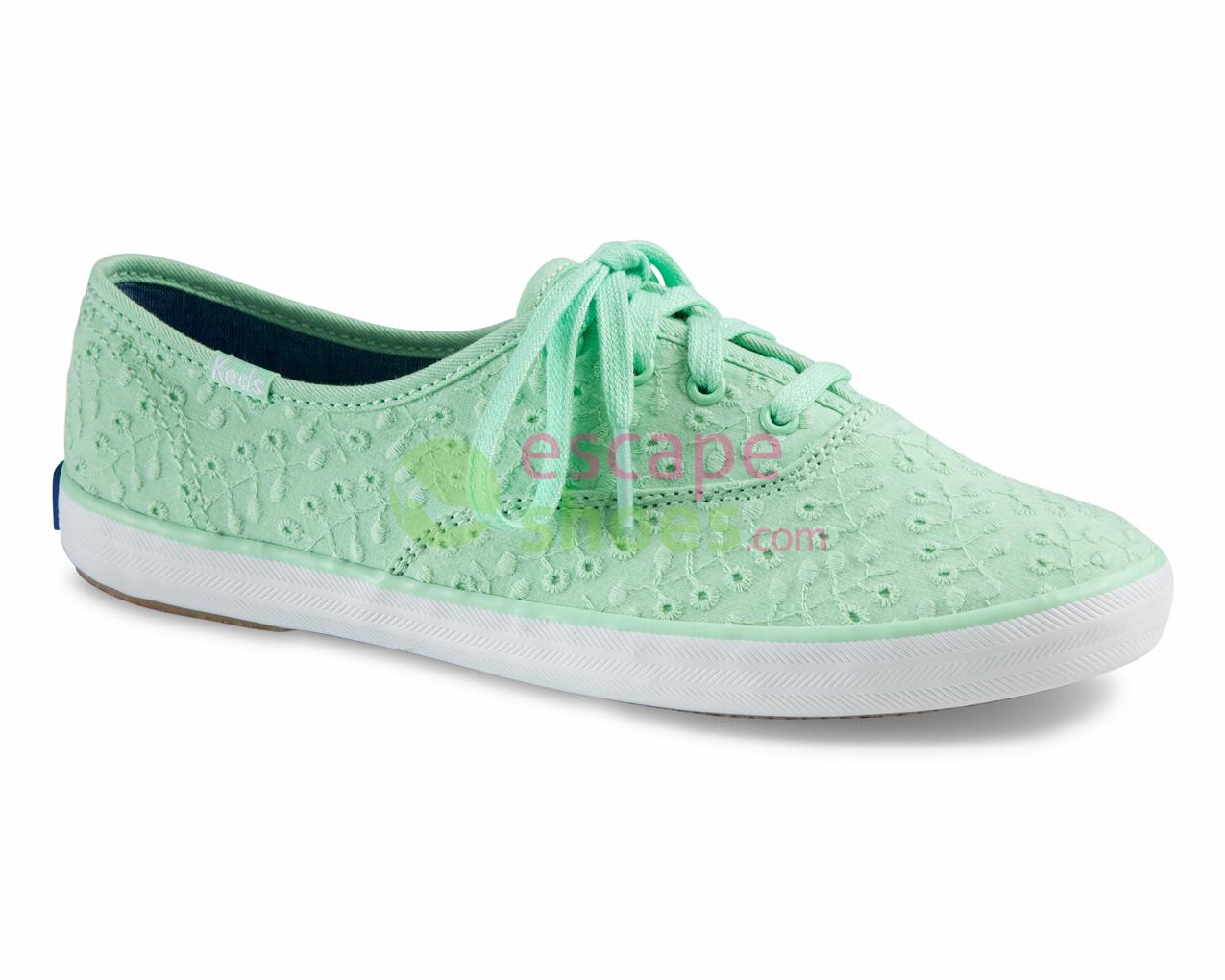 Sneakers KEDS WF52481 Ch Eyelet Mint Green