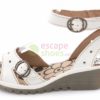 Sandalias FLY LONDON Orange Oreo White P500286013