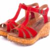 Sandalias FLY LONDON Glam Gold Devil Red P142167023