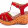 Sandalias FLY LONDON Glam Gold Devil Red P142167023