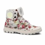 PALLADIUM Pallabrouse Baggy White Flower 93417-917-M