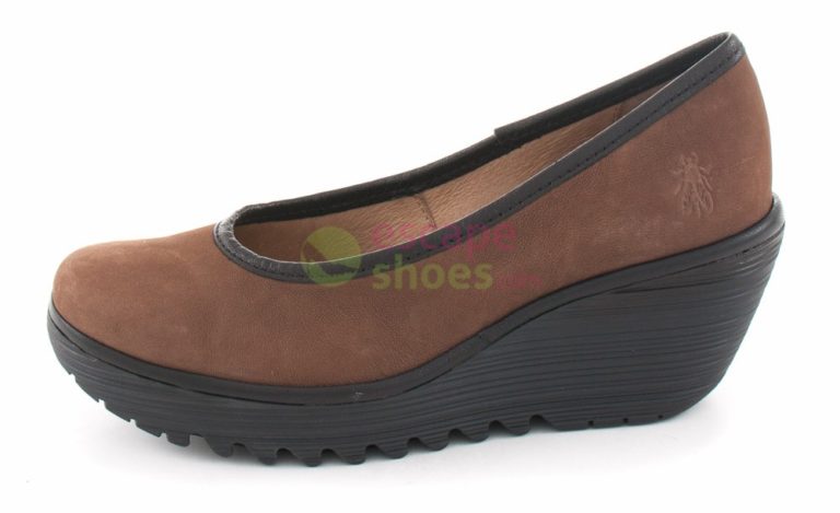 Sapatos FLY LONDON Yellow Yalu Brown P500509002