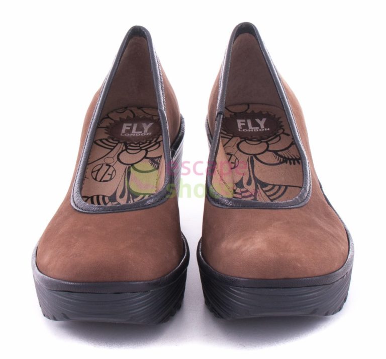 Sapatos FLY LONDON Yellow Yalu Brown P500509002