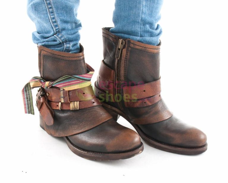 Botins FELMINI Premium P593 Danko Cancun Cognac Ruspu