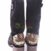 Botas XUZ Pretas Lantejoulas 7490-P