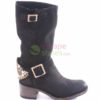 Botas XUZ Pretas Lantejoulas 7490-P