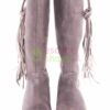 Botas XUZ Com No Fitas Cinza 3897-C