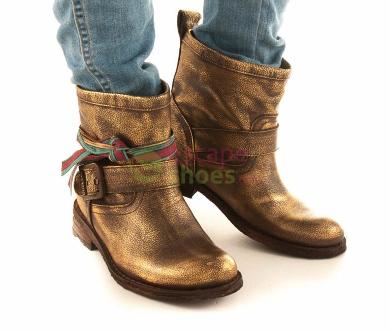 Botins FELMINI 7969 Metalic Gold