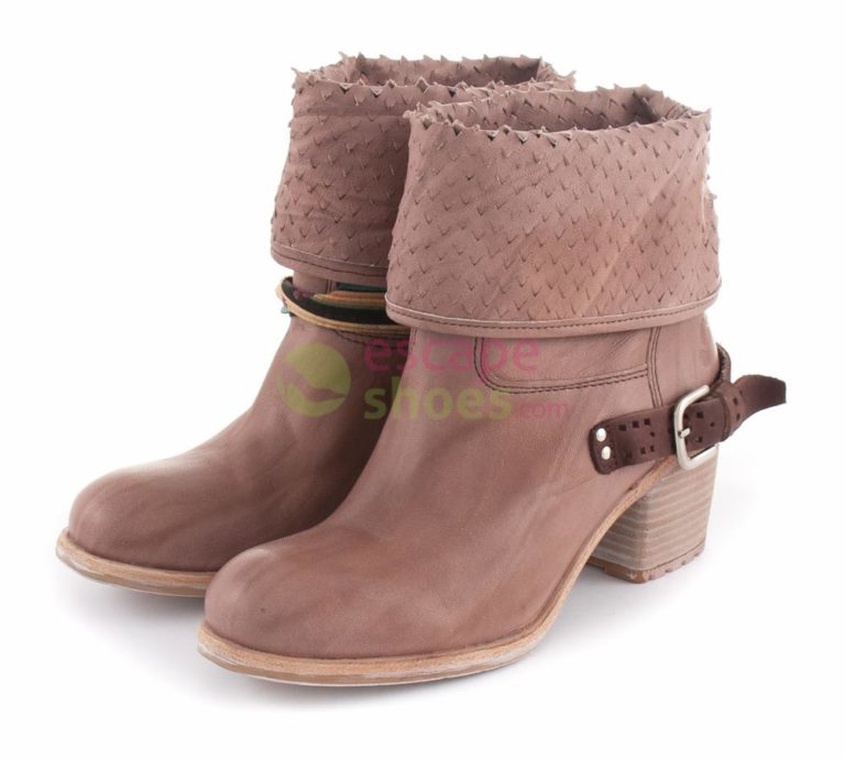 Botins FELMINI 8722 Pekin Vaqueta PicV Choco