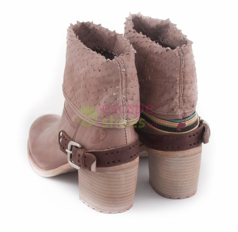 Botins FELMINI 8722 Pekin Vaqueta PicV Choco