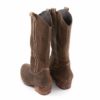 Botas XUZ Com Lantejoulas Castanhas 3925-CS