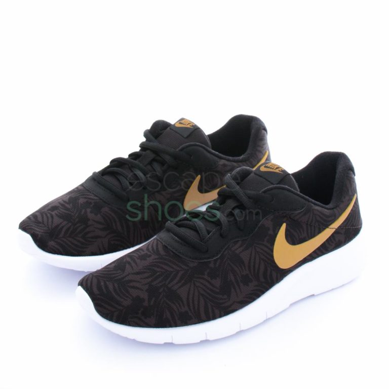 Tenis NIKE Tanjun Print Pewter Gold Black 833671 200