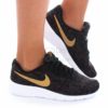 Tenis NIKE Tanjun Print Pewter Gold Black 833671 200