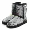 Botas UGG Classic Short Sparkles Black Multi 1002765 BLKM