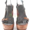 Sandalias XUZ Camurca Cinza Com Fivela 40268-C