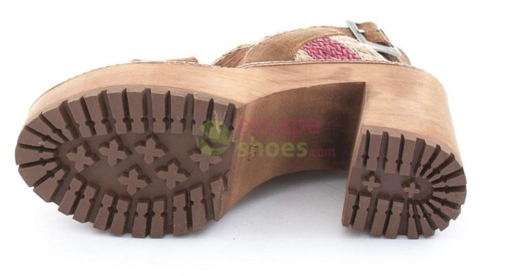 Sandalias XUZ Fita Rafia Rosa Velho 40271