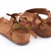 Sandalias XUZ Rasas com Renda Mel 40299-M