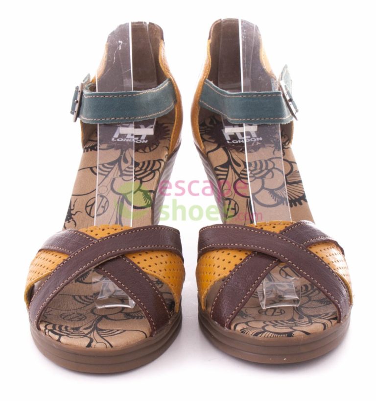 Sandalias FLY LONDON Balou Bele Brown P142948002