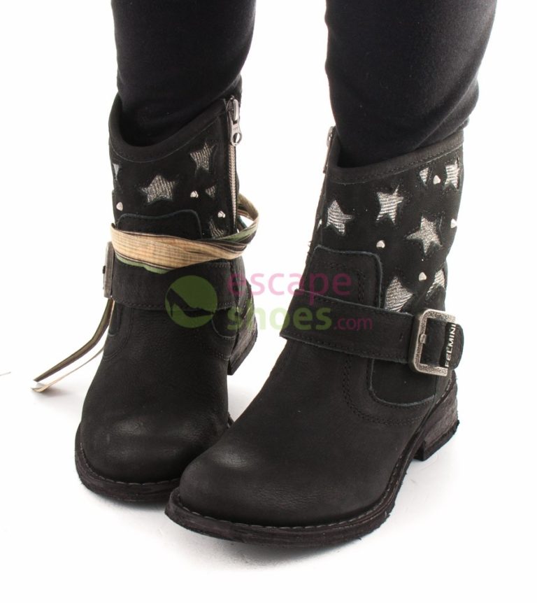 Botins FELMINI 8555 Alaska Preto