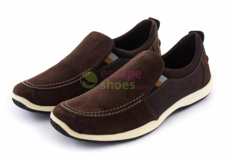 Sapatos TIMBERLAND Earhtkeepers Cupsole Boat Dark Brown 5146R