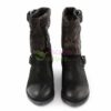 Botins FELMINI 9102 Raisa Preto Ouro