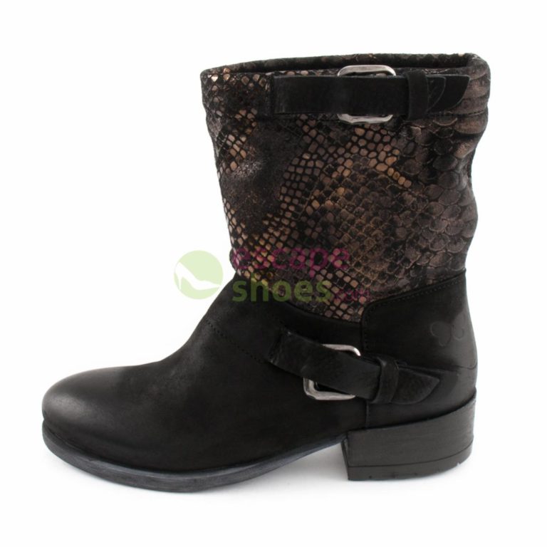 Botins FELMINI 9102 Raisa Preto Ouro