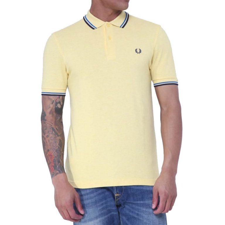 Polo Shirt FRED PERRY M3600 A81 Mid Yellow Marl