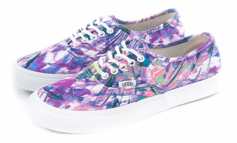 Tenis VANS Authentic Slim Multi Paint Purple VXG6FIA