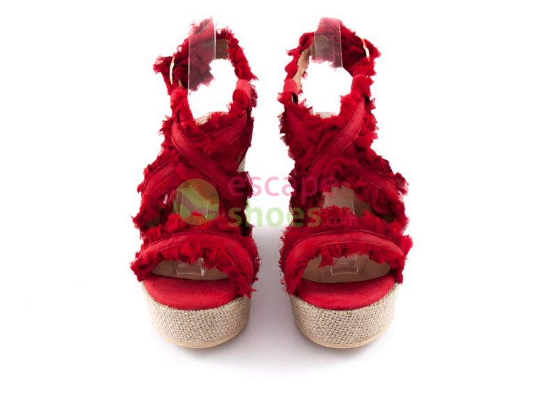 Sandalias CUBANAS Pailas 410 Scarlet