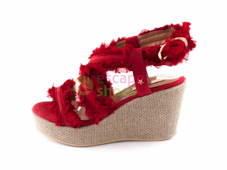 Sandalias CUBANAS Pailas 410 Scarlet