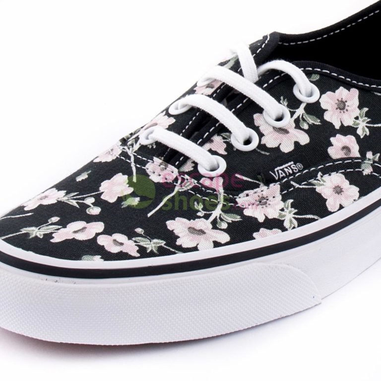 Vans vintage 2025 floral cinza