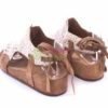 Sandalias XUZ Rasas com Renda Branca 40264-B