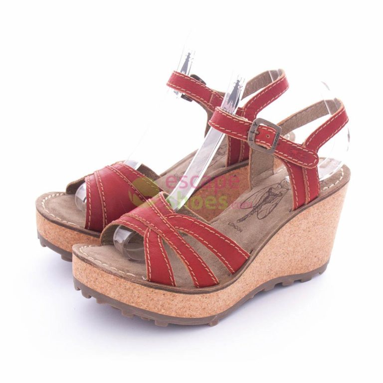 Sandalias FLY LONDON Glam Gort645 Devil Red P143645003