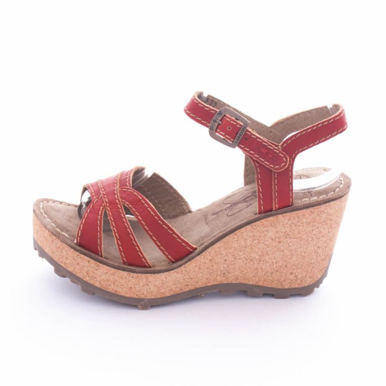 Sandalias FLY LONDON Glam Gort645 Devil Red P143645003