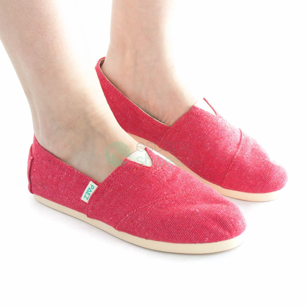 Espadrilles PAEZ Original Combi Carmin 105OEVPAE