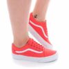 Sapatilhas VANS VVOK5SH Old Skool Hot Coral White