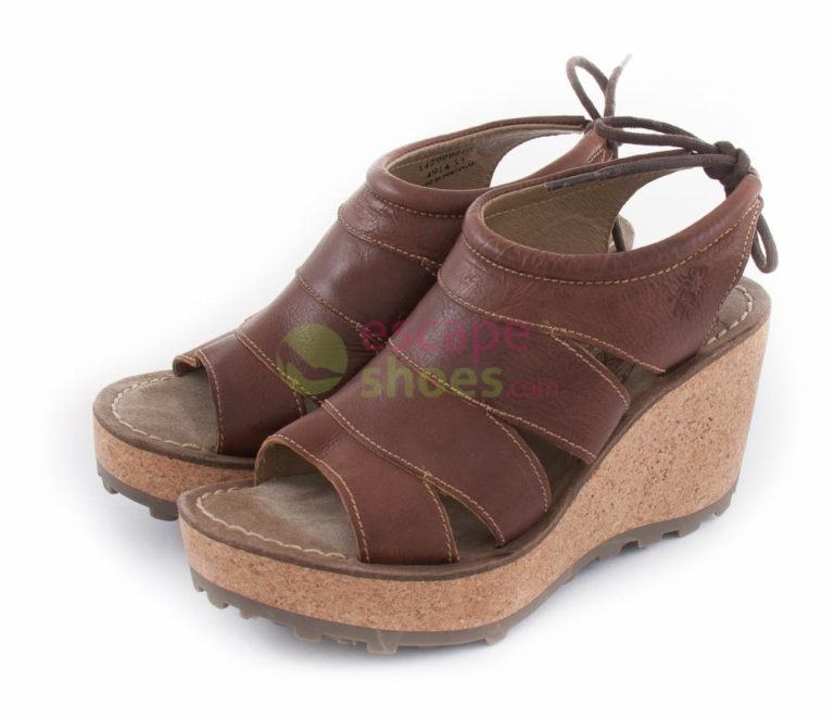 Sandalias FLY LONDON Glam Gola Tan P142999010