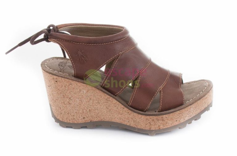 Sandalias FLY LONDON Glam Gola Tan P142999010