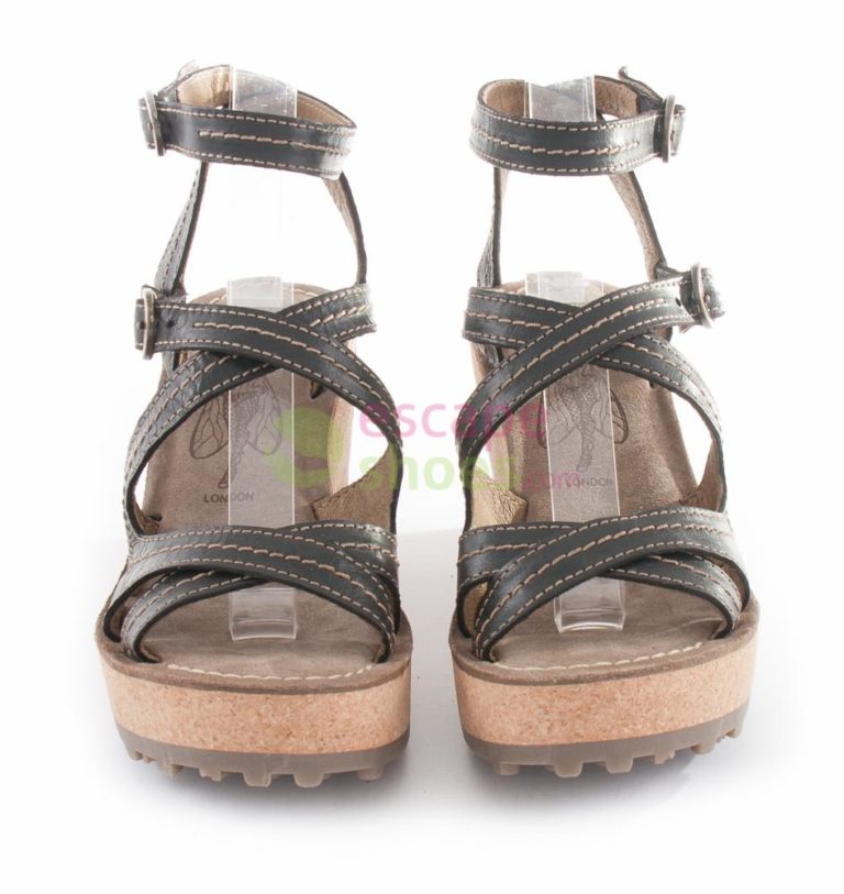 Sandalias FLY LONDON Glam Ghee Black P143435002