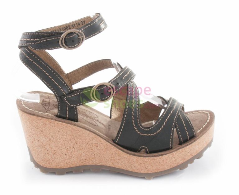 Sandalias FLY LONDON Glam Ghee Black P143435002