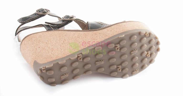 Sandalias FLY LONDON Glam Ghee Black P143435002