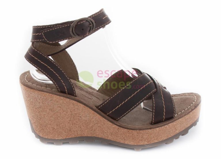 Sandalias FLY LONDON Glam Gera Dark Brown P143439001