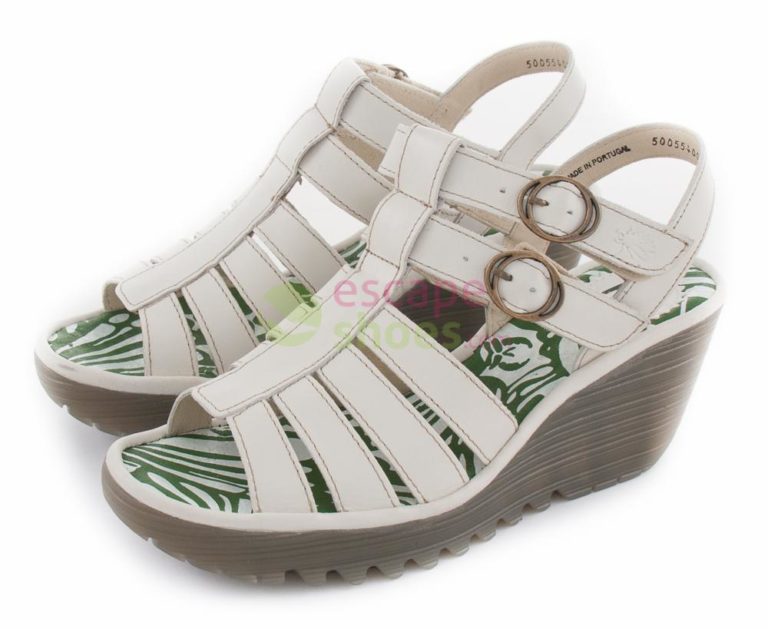 Sandalias FLY LONDON Yellow Ygor White P500554004